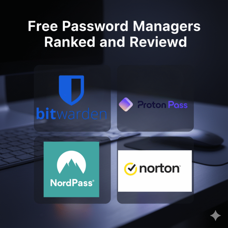 5 Free Password Managers Ranked and Reviewed