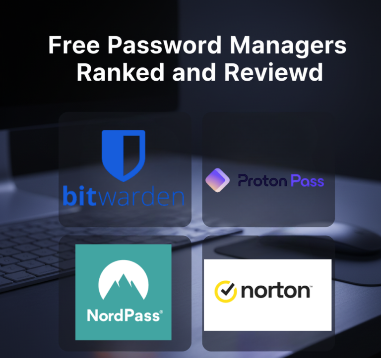 5 Free Password Managers Ranked and Reviewed