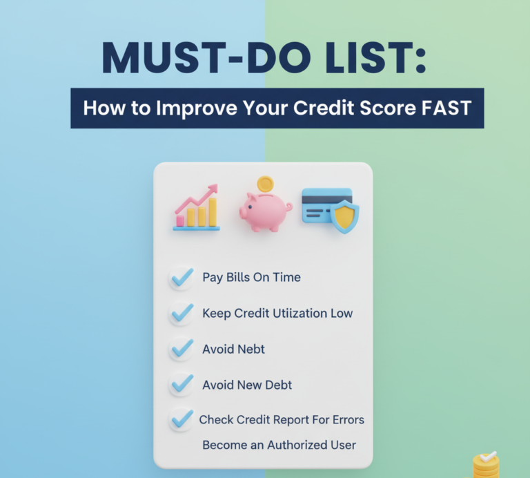 How to Improve Your Credit Score Fast