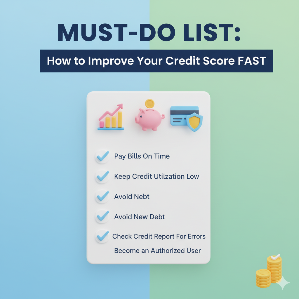 How to Improve Your Credit Score Fast