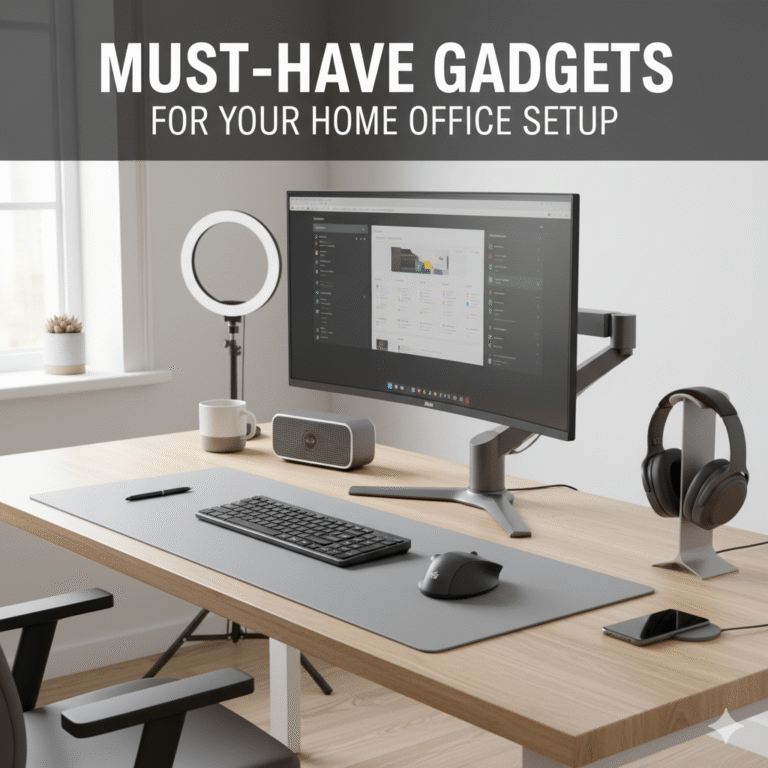Must-Have Gadgets for Your Home Office Setup