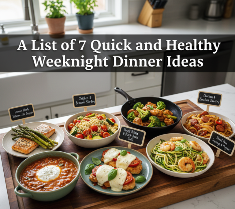 Quick and Healthy Weeknight Dinner Ideas