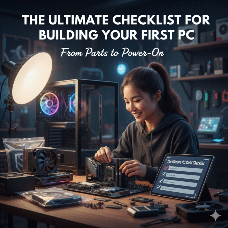 The Ultimate Checklist for Building Your First PC