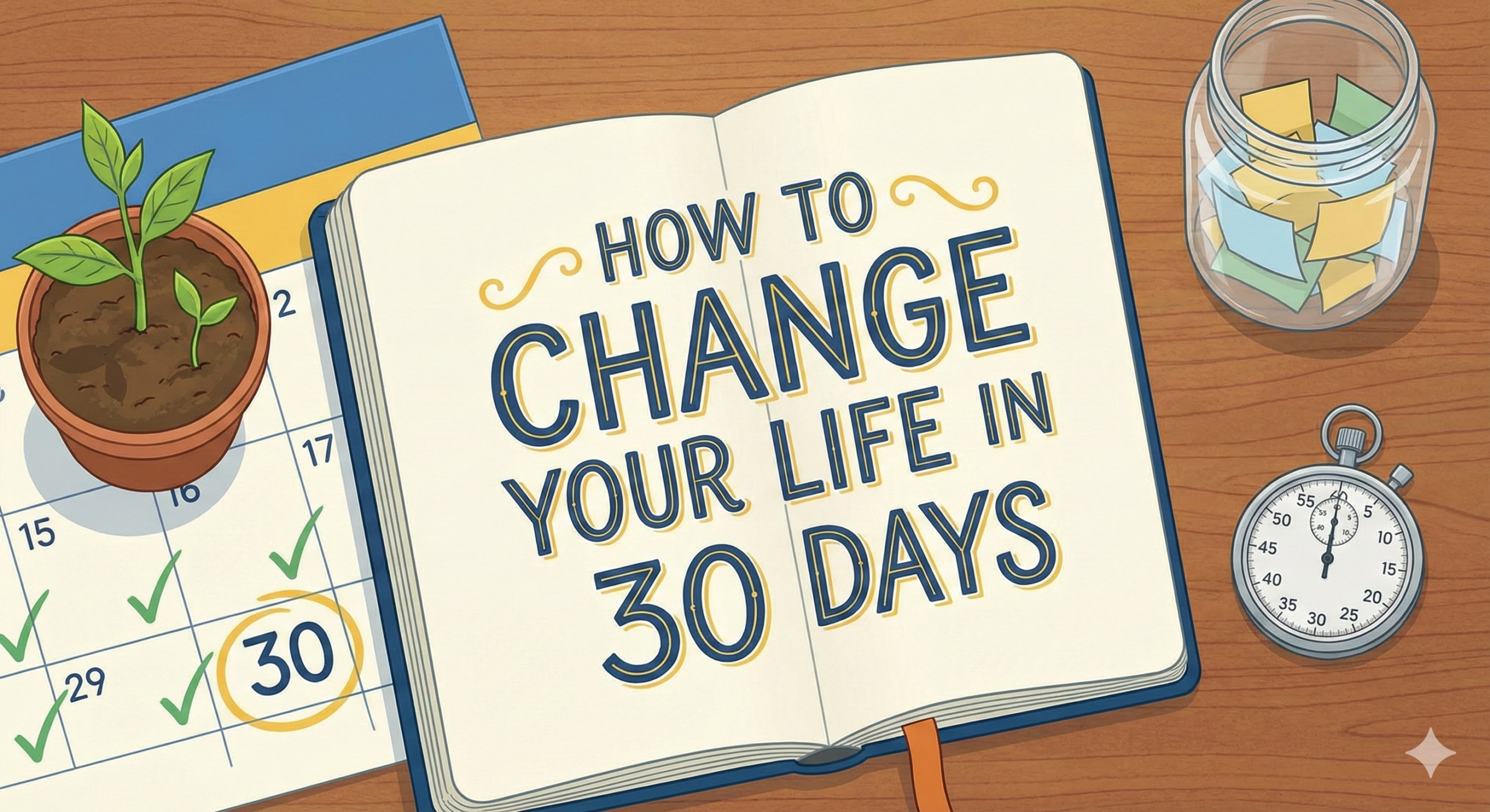 How to Change Your Life in 30 Days?